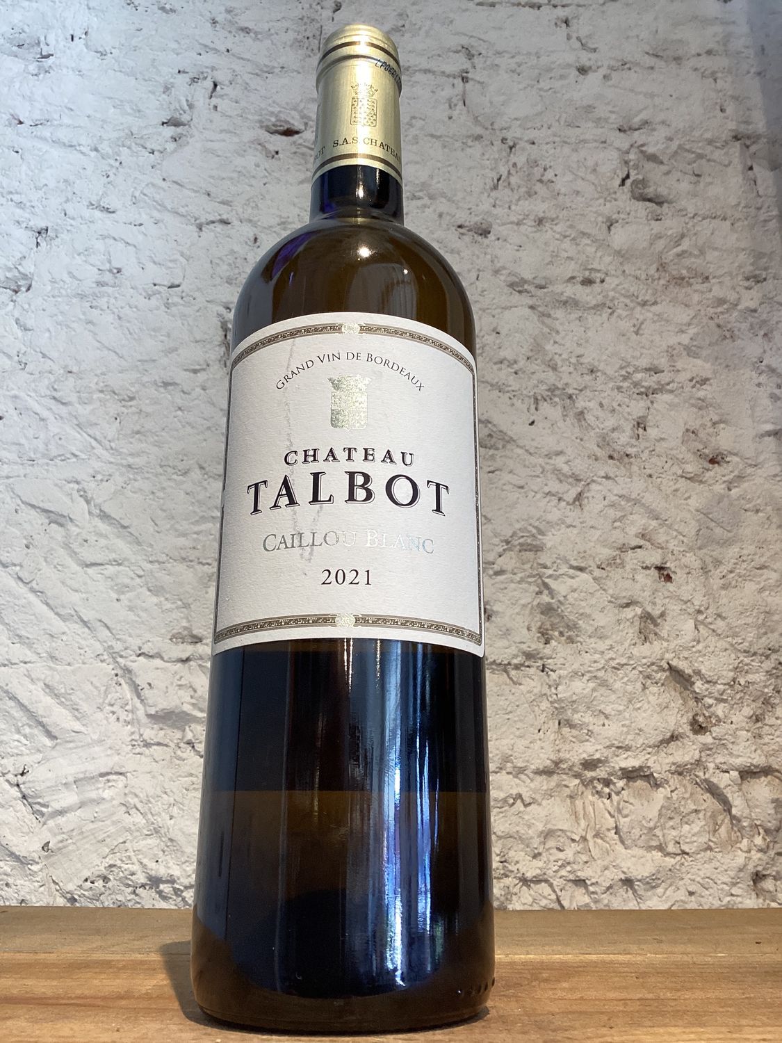 Chateau Talbot "Caillou Blanc" Bordeaux Blanc, France 2021