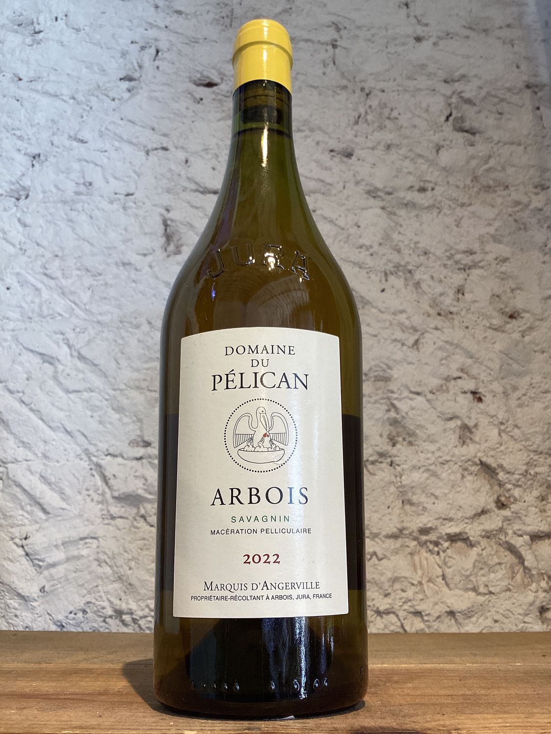 Domaine du Pelican  "Maceration Pelliculaire" Savagnin  Arbois Jura, France 2022 (750ml