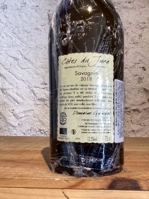 (1454 F2-A10) Domaine Jean-Francois Ganevat "Les Grands Teppes" Savagnin Côtes du Jura 2018