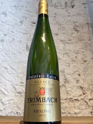 (1491 F2-A5) F E Trimbach Riesling (1491 F2-A5) F E Trimbach Riesling "Cuvee Frederic Emile" Alsace, France 2015 (750ml)