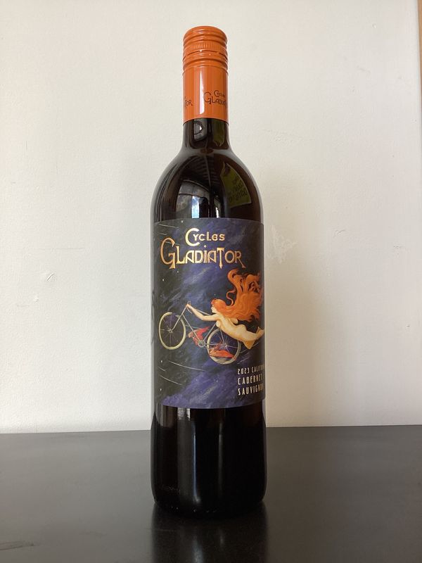 Cycles Gladiator Cabernet Sauvignon Central Coast, USA 2023 (750ml)