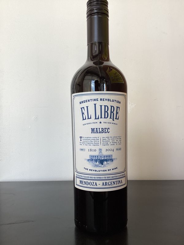 Revolution Wine Company El Libre Malbec Mendoza, Argentina 2024 (750ml)