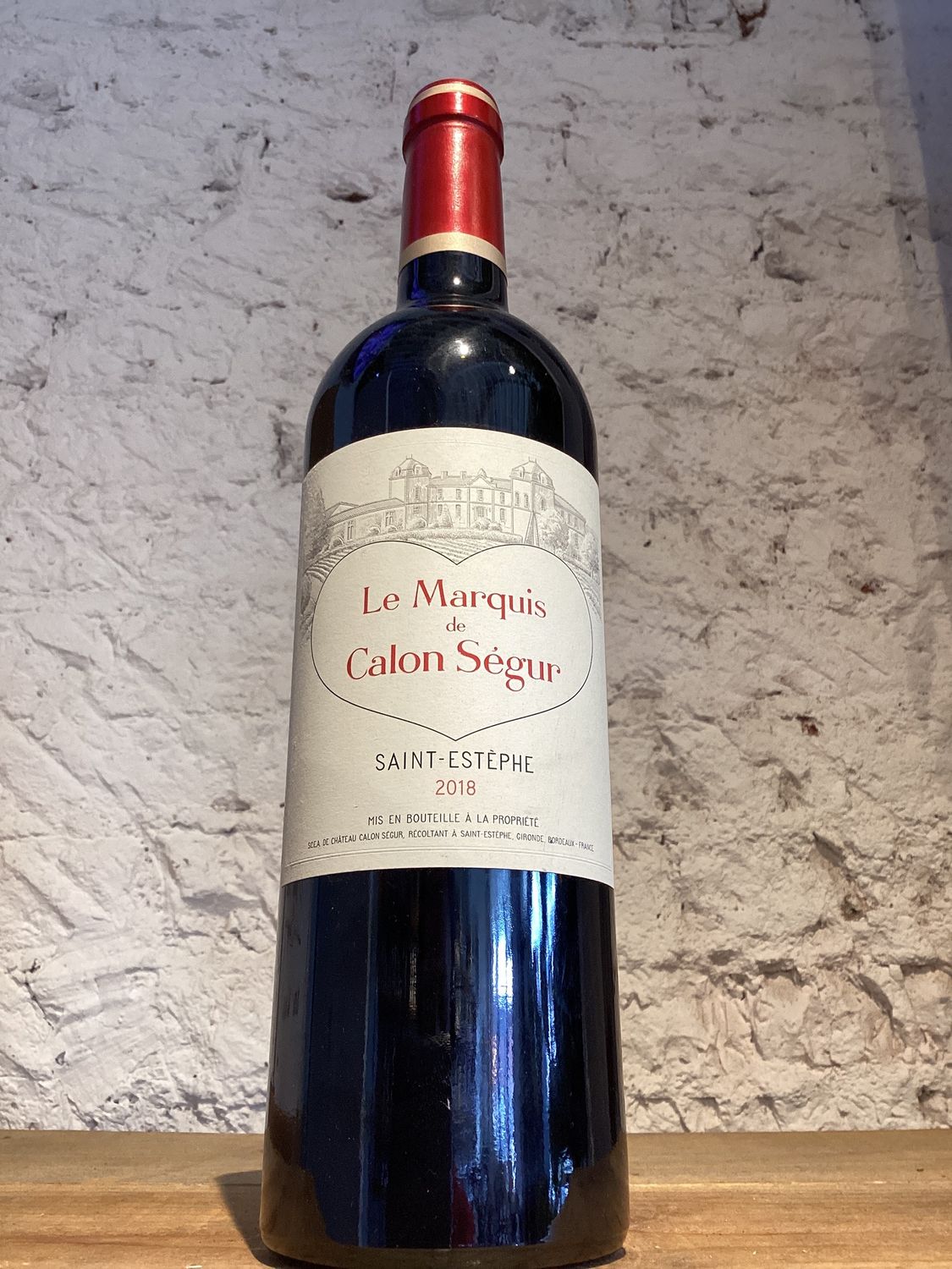 Chateau Calon-Segur Le Marquis de Calon Saint-Estephe, France 2018 (750ml)
