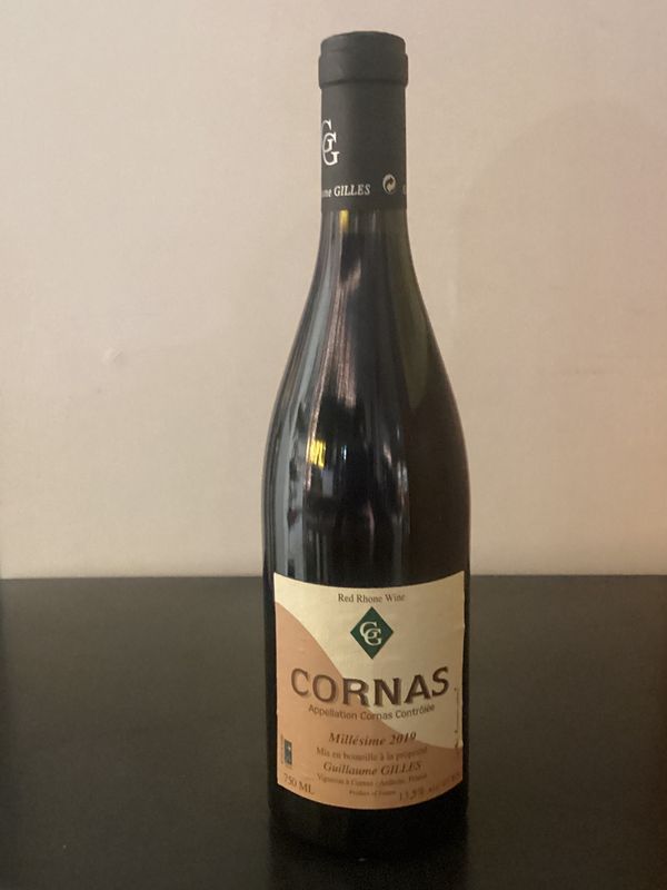 (2210 F1-B14) Domaine Guillaume Gilles Cornas Rhone, France 2019 (750ml)