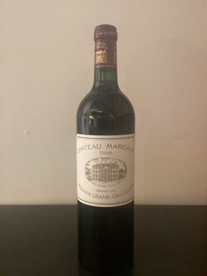 (2106 F1-B12) Chateau Margaux Margaux, France 2008 (750ml)