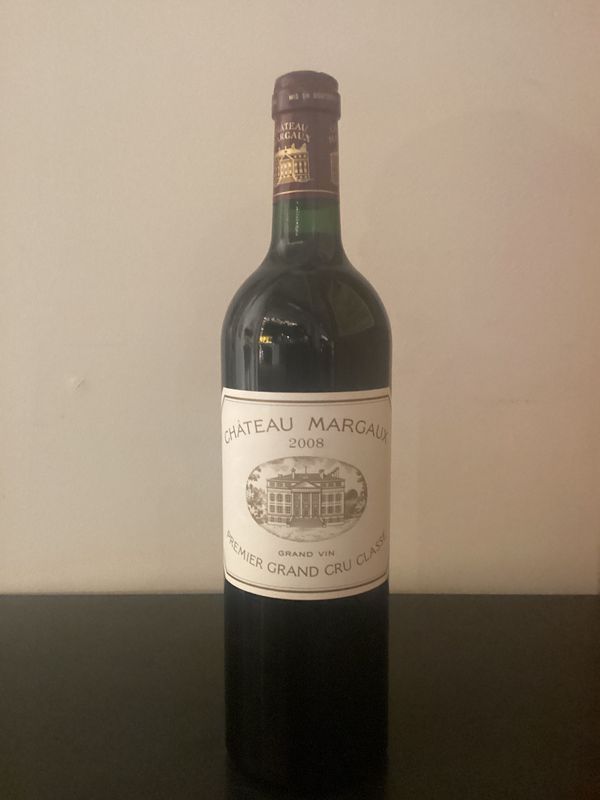 (2106 F1-B12) Chateau Margaux Margaux, France 2008 (750ml)
