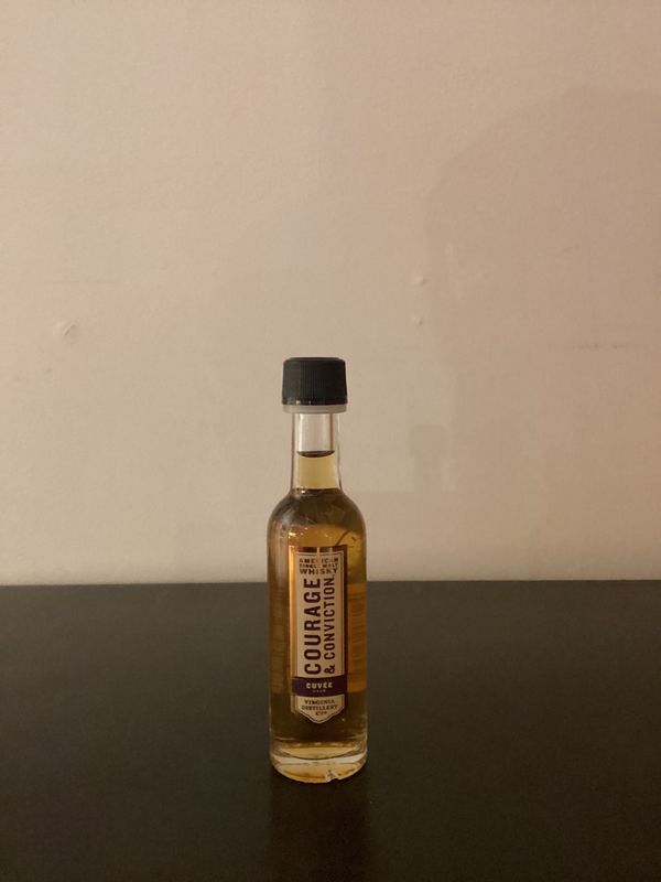Virginia Distillery Co. 'Courage & Conviction' Cuvee Cask American Single Malt Whisky Virginia, USA (50ml)