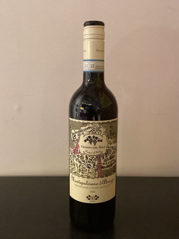 Vigneti del Sole Montepulciano d'Abruzzo, Abruzzo, Italy 2023 (750ml)