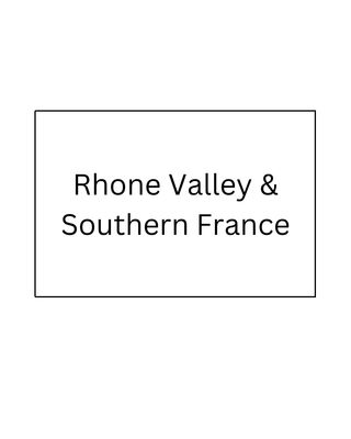 Rhone Valley & Southern France
