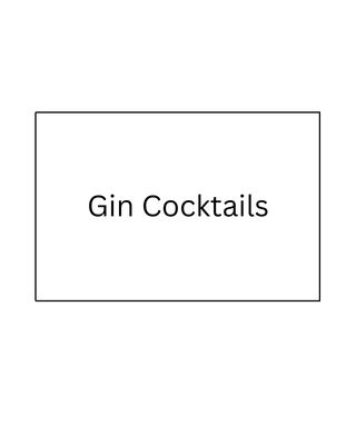 Gin Cocktails