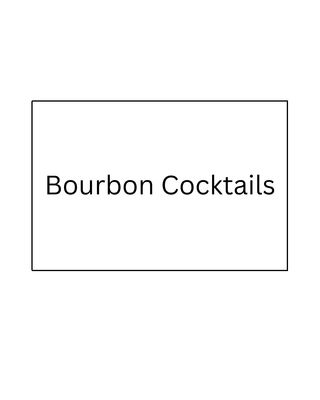 Bourbon Cocktails