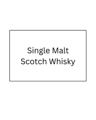 Single Malt Scotch Whisky