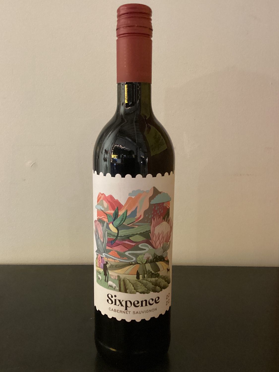 Opstal Estate Sixpence Cabernet Sauvignon, Breedekloof, South Africa 2022 (750ml)
