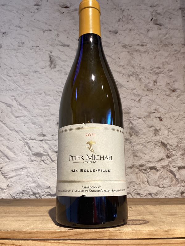 (1600 F2-A13) Peter Michael Chardonnay (1600 F2-A13) Peter Michael Chardonnay "Ma Belle-Fille" Knights Valley 2021 (750ml)