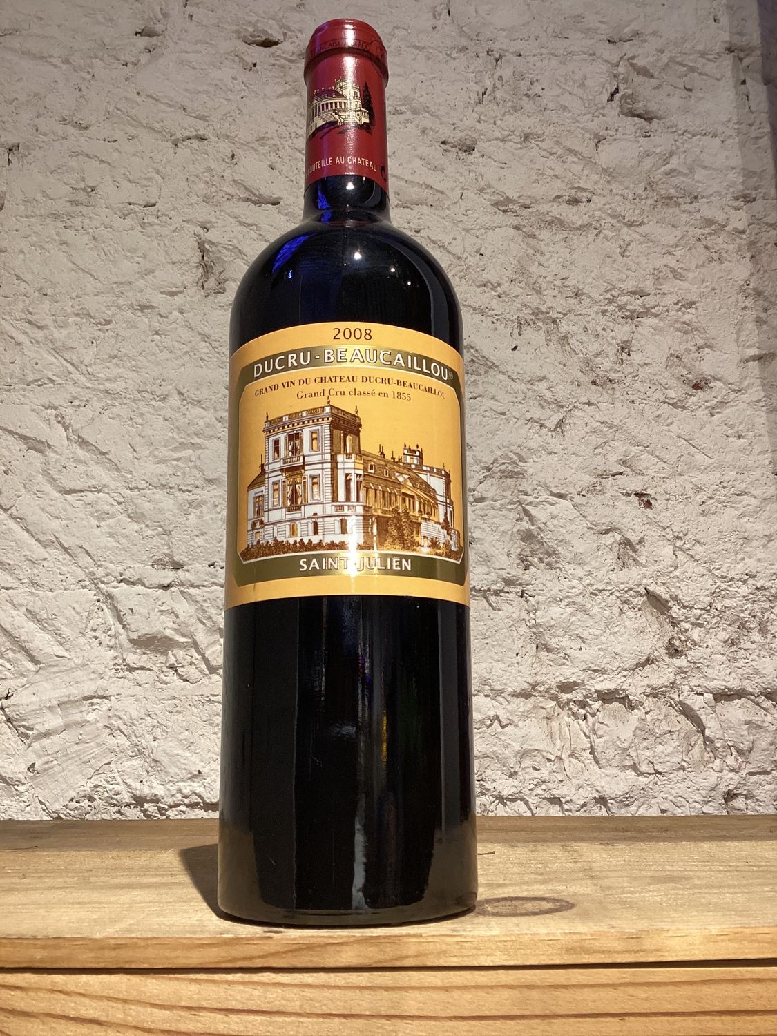 (2118 F1-B13) Chateau Ducru Beaucaillo, Saint - Julien, Bordeaux, France 2008 (750ml)