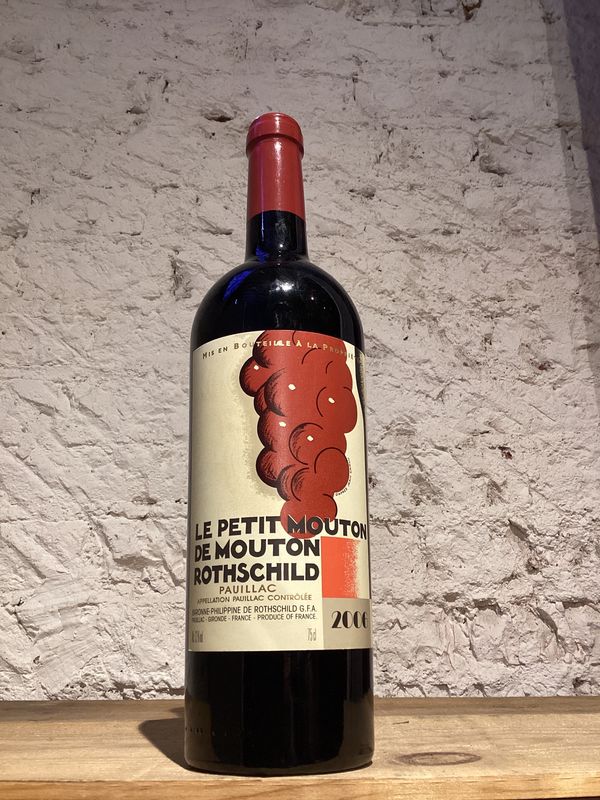 (2117 F1-B13) Le Petit Mouton de Mouton Rothschild Pauillac, France 2006 (750ml)