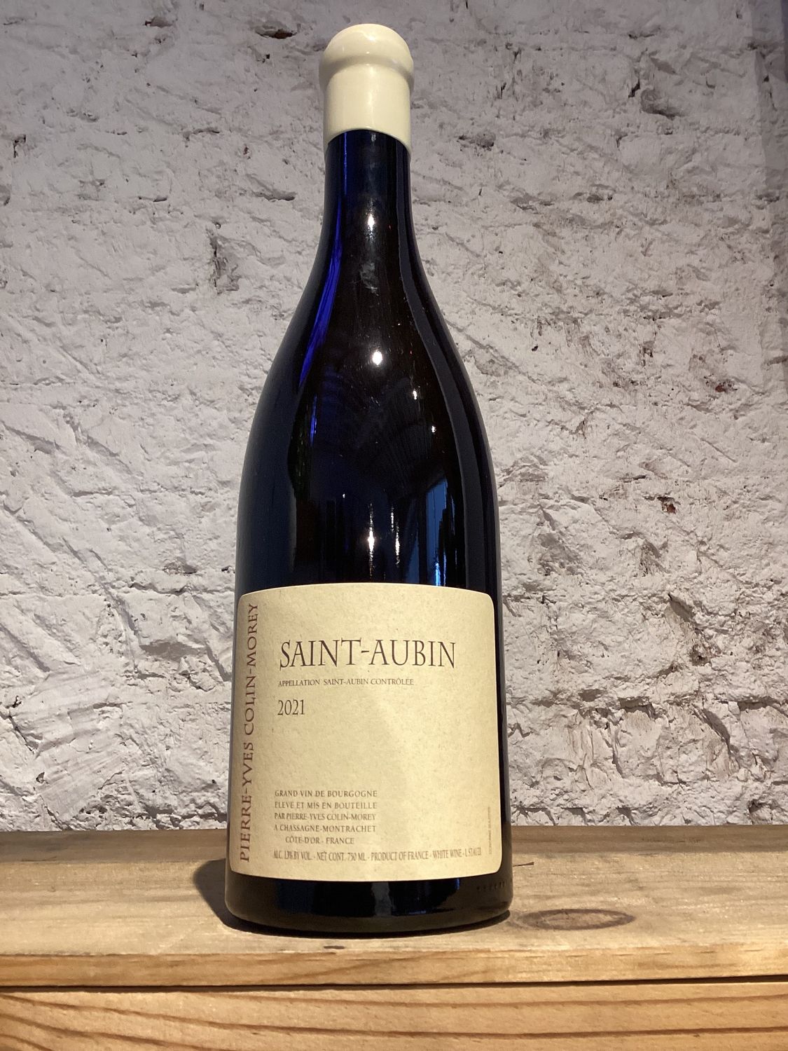 (1377 F2-A6) Pierre-Yves Colin-Morey Chardonnay Saint-Aubin Cote de Beaune, France 2021