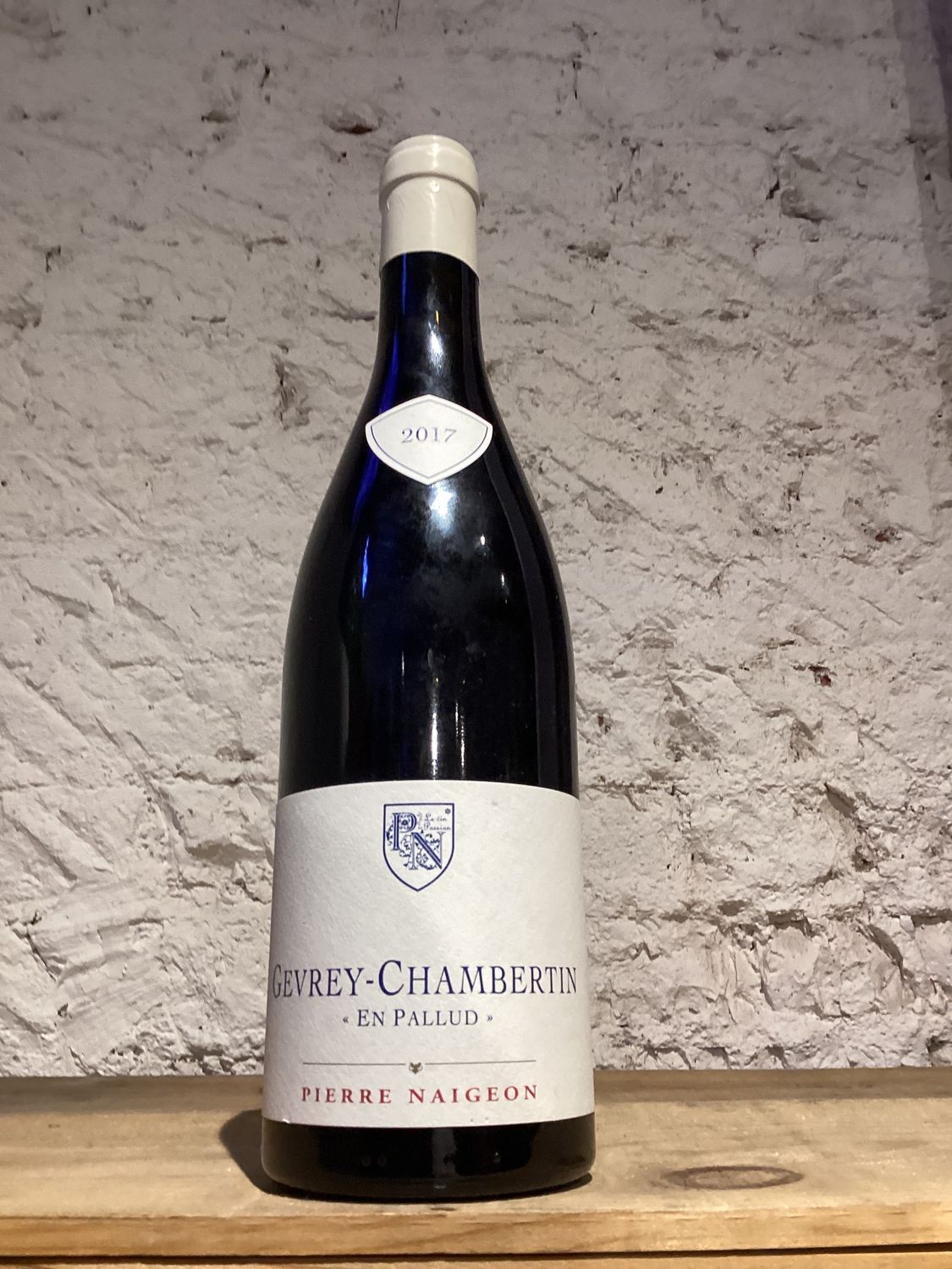 (1881 F1-B7) Domaine Pierre Naigeon  “En Pallud” Gevrey-Chambertin, Côtes de Nuits, France 2017 (750ml)