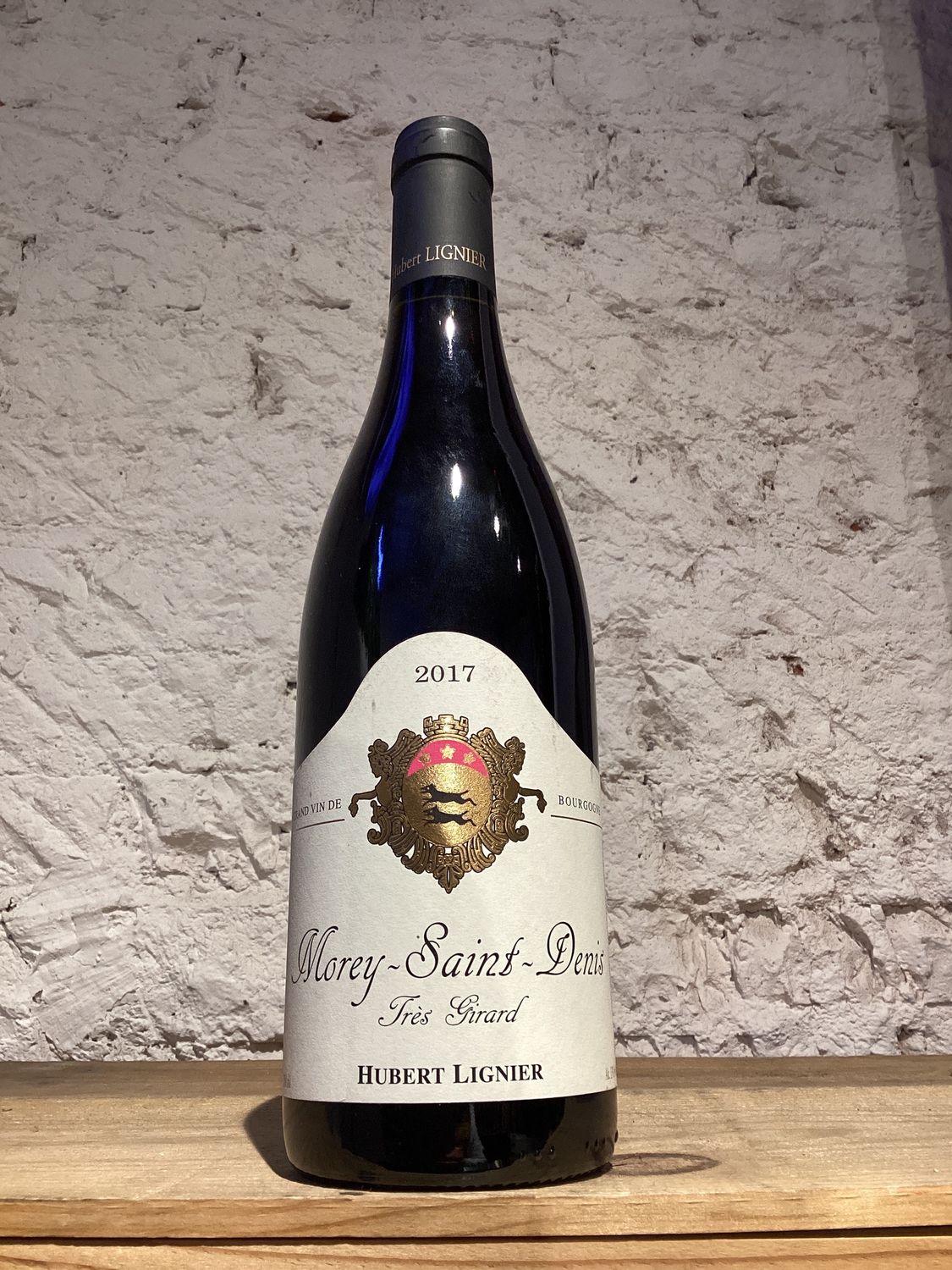 (1853 F1-B8) Domaine Hubert Lignier Morey-Saint-Denis Tres Girard Cote de Nuits, France 2017 (750ml)