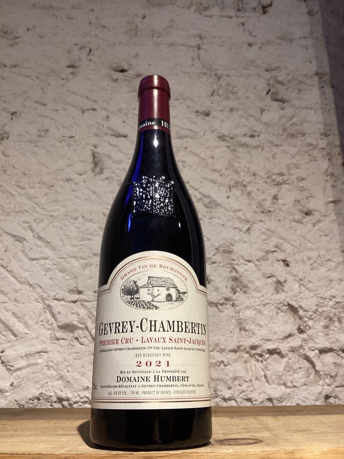 (1842 F1-B7) Domaine Humbert Freres Lavaut Saint-Jacques Gevrey-Chambertin Premier Cru, France 2021 (750ml)