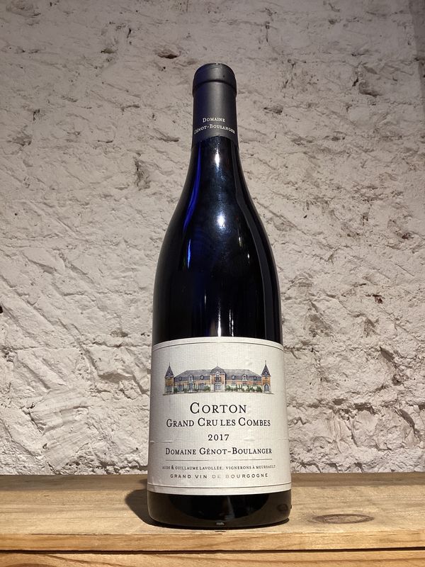 (1843 F1-B8) Domaine Genot-Boulanger Corton Les Combes Grand Cru Cote de Beaune, France 2017 (750ml)