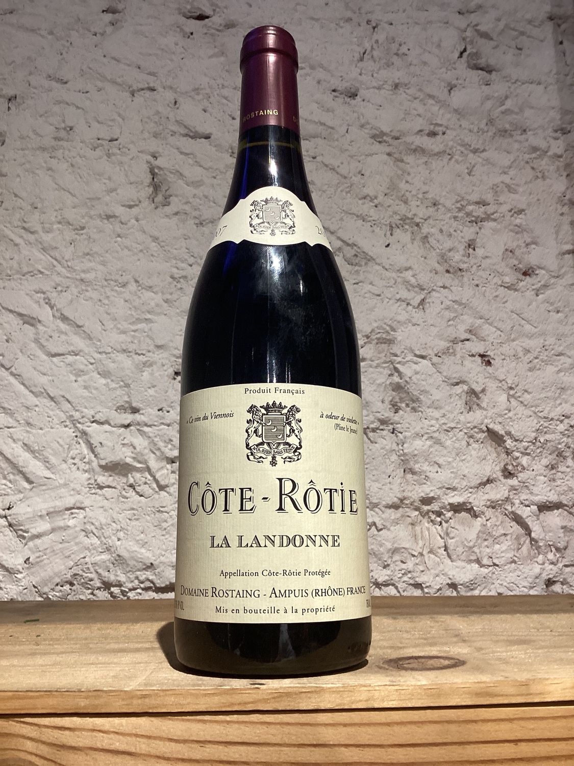 (2200 F1-B13) Domaine Rene Rostaing  "La Landonne" Cote Rotie Rhone, France (750ml)