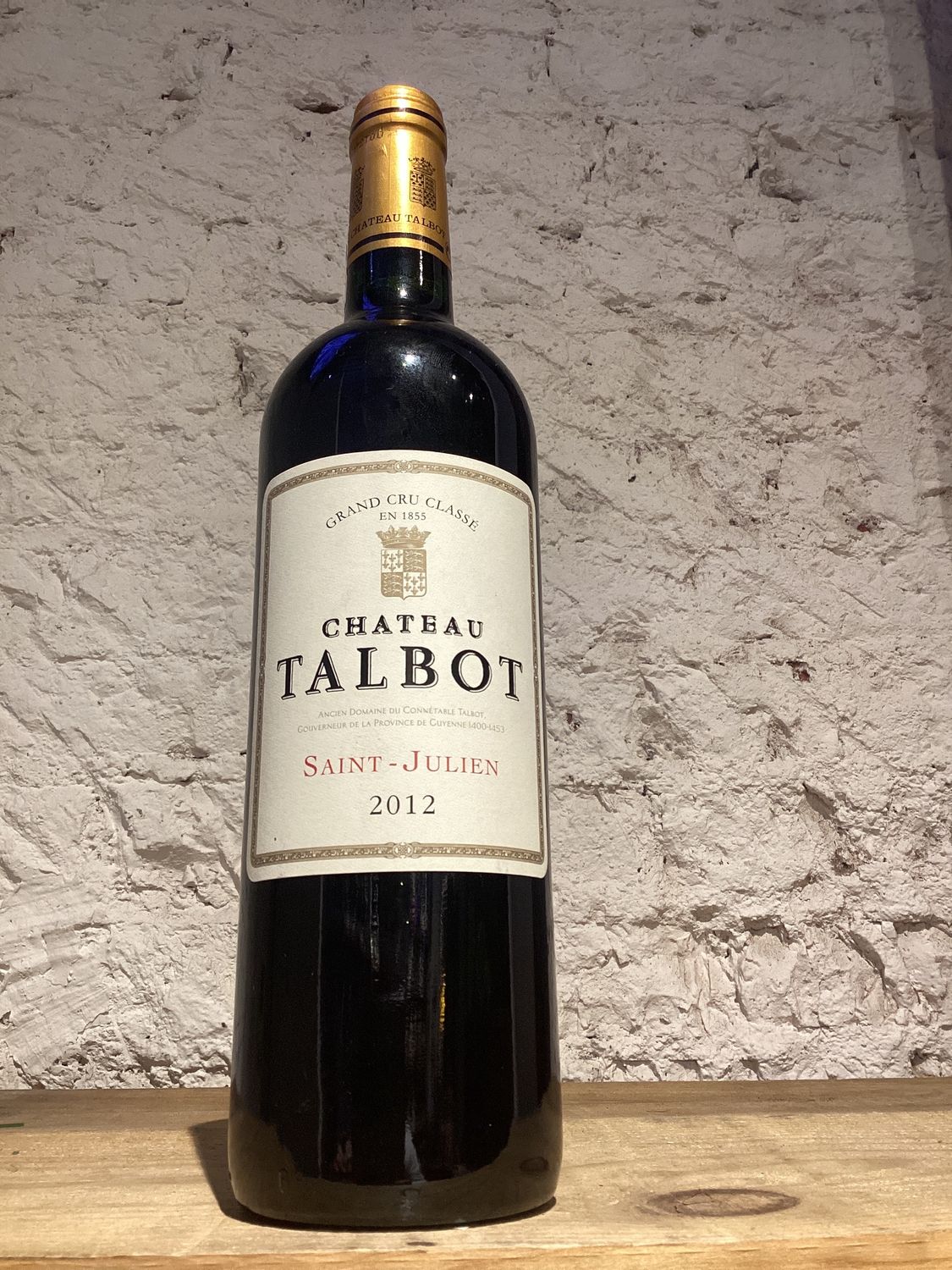 (2149 F1-B12) Chateau Talbot Saint-Julien, France 2012 (750ml)