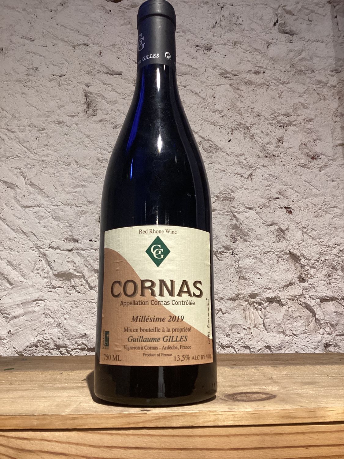 (2210 F1-B14) Domaine Guillaume Gilles Cornas Rhone, France 2019 (750ml)