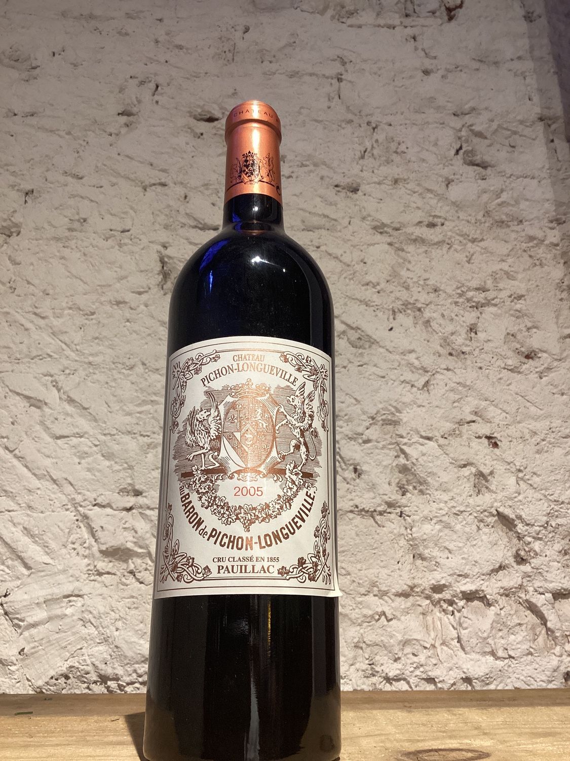 (2129 F1-B12) Chateau Pichon-Longueville au Baron de Pichon-Longueville Pauillac, France 2005 (750ml)