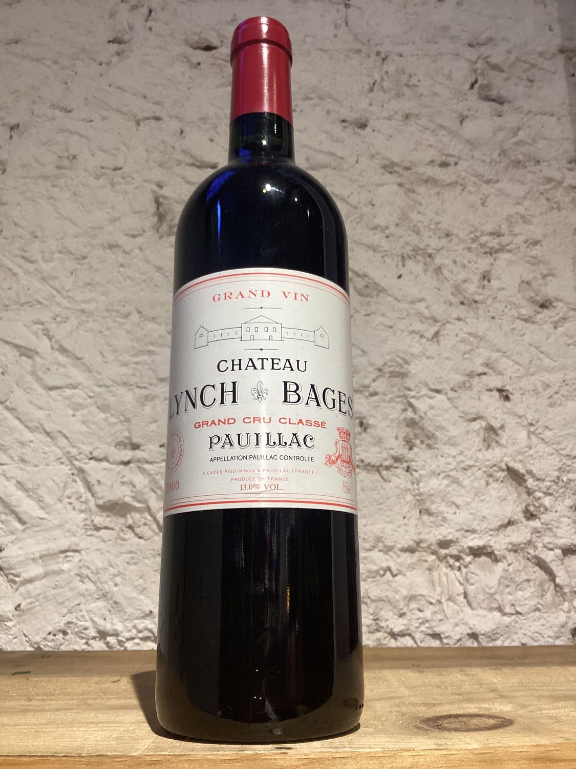 (2116 F1-B12) Chateau Lynch Bages Pauillac France 2000 (750ml)