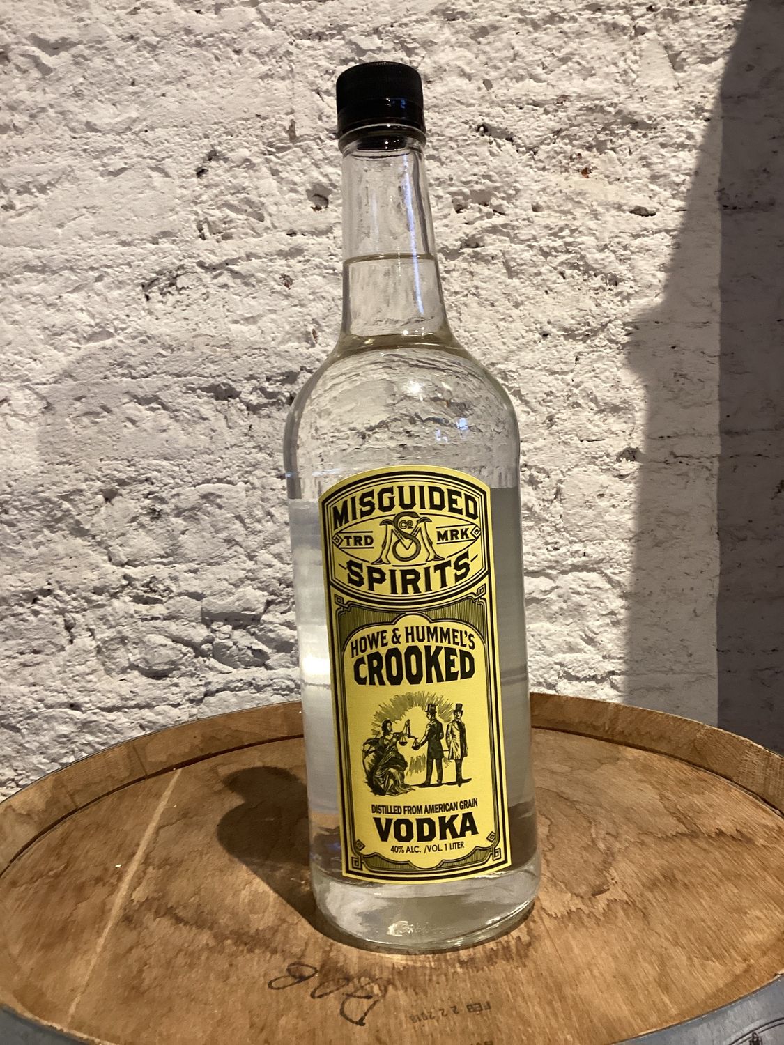 Misguided Spirits Howe & Hummel's Crooked Vodka 1L