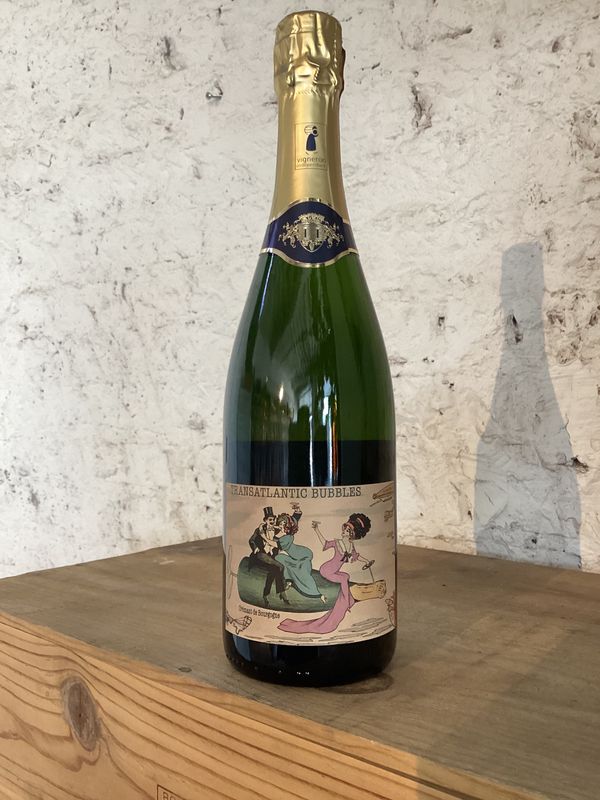 Transatlantic Bubbles Brut Nature Cremant de Bourgogne Burgundy, France NV