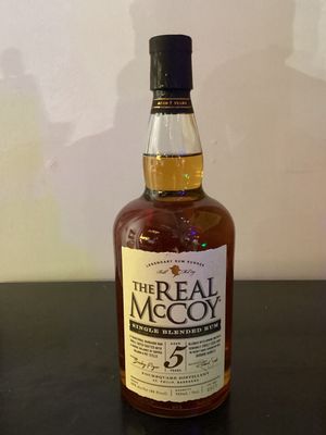 The Real McCoy 5 Year Old Rum Barbados (750ml)