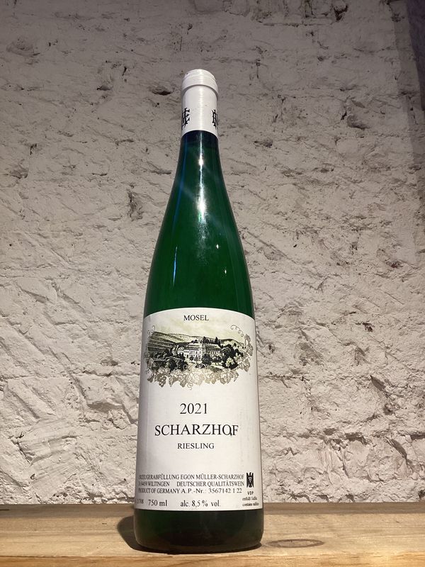 (1509) Egon Muller 'Scharzhof' Riesling Mosel, Germany 2021 (750ml)