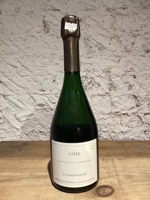 (0342 F3-C5) Domaine Les Monts Fournois Extra Brut 'Cote' Blanc de Blancs Mensil Oger Grand Cru Champagne, France 2017 (750ml)