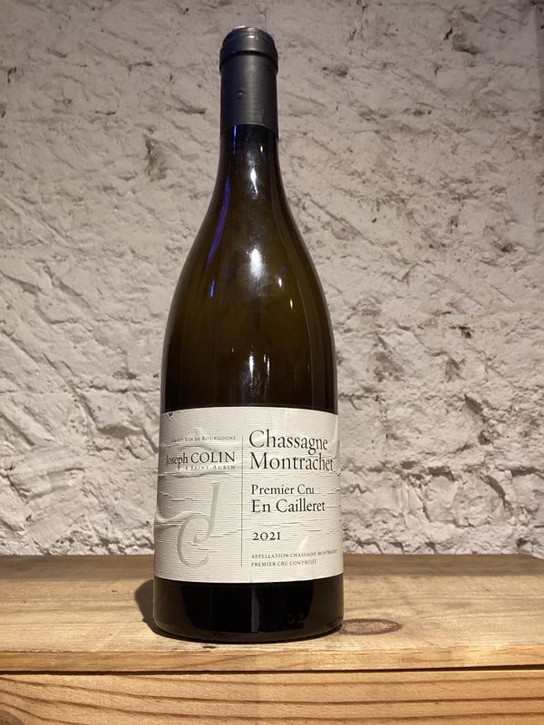 (1343 F2-A6) Joseph Colin Chardonnay "En Cailleret" Chassagne Montrachet Premier Cru Burgundy France 2021 (750ml)