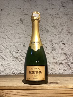 (0104 F2-A4) Krug Brut Blanc "Grande Cuvée" Champagne NV (375ml)