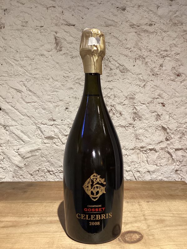 (0362 F3-C3) Gosset Extra-Brut "Celebris" Champagne, France 2008 (750ml)