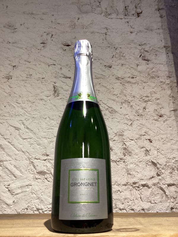 Grongnet Blanc de Blancs Brut Champagne, Étoges, Champagne, France NV (750ml)