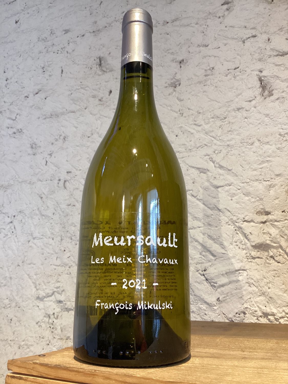 (1336 F2-A8) Domaine Francois Mikulski 'Les Meix Chavaux' Meursault Cote de Beaune, France 2021