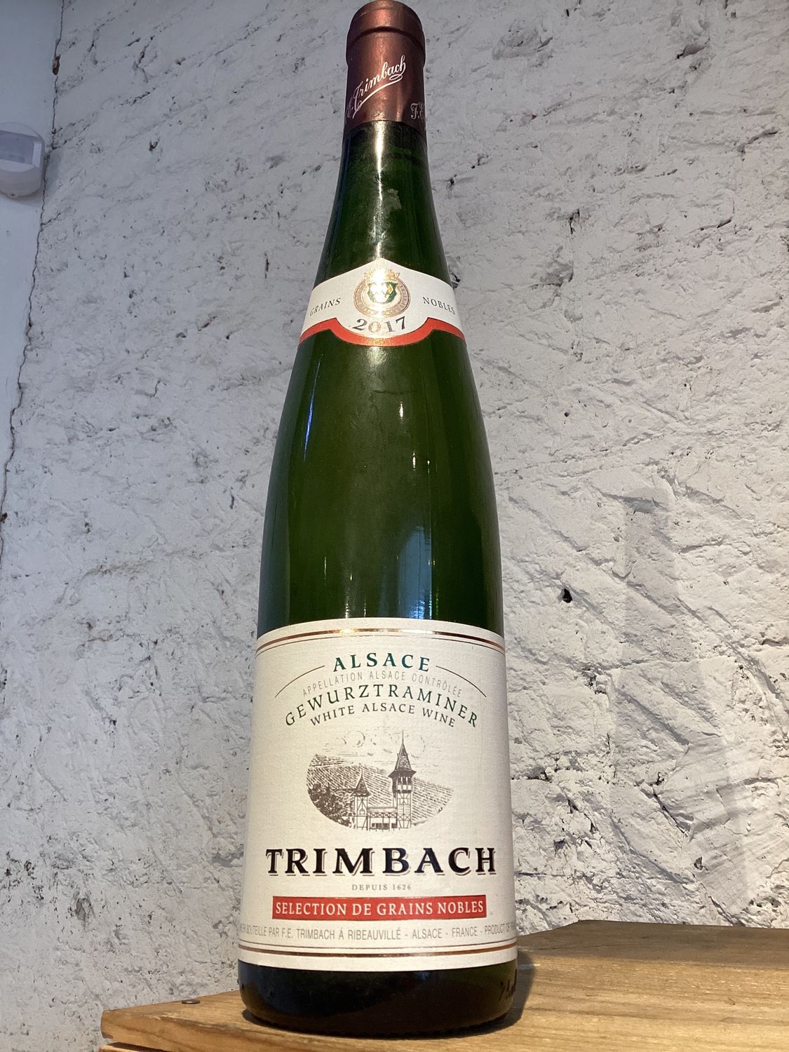 1216 (F1-B3) F E Trimbach Gewurztraminer Selection de Grains Nobles Alsace, France 2017 (750ml)