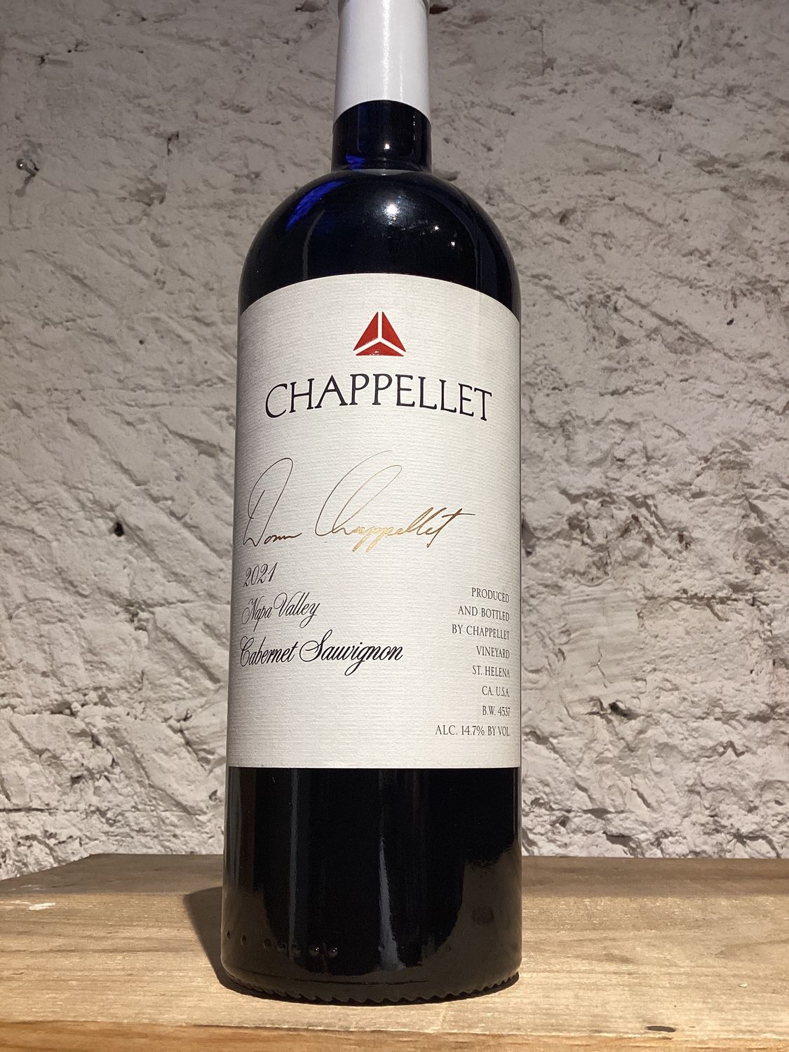 2840 (F1-B4) Chappellet Signature Cabernet Sauvignon Napa Valley, California 2021 (750ml)