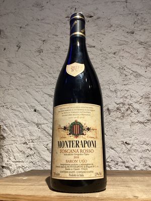Monteraponi Toscana Rosso IGT Baron' Ugo , Tuscany, Italy 2018 (750ml)