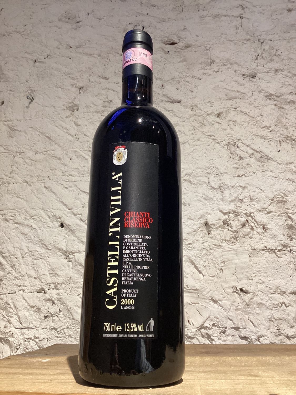 2331 (F1-B10) Castell'in Villa Chianti Classico Riserva DOCG Tuscany, Italy 2000 (750ml)