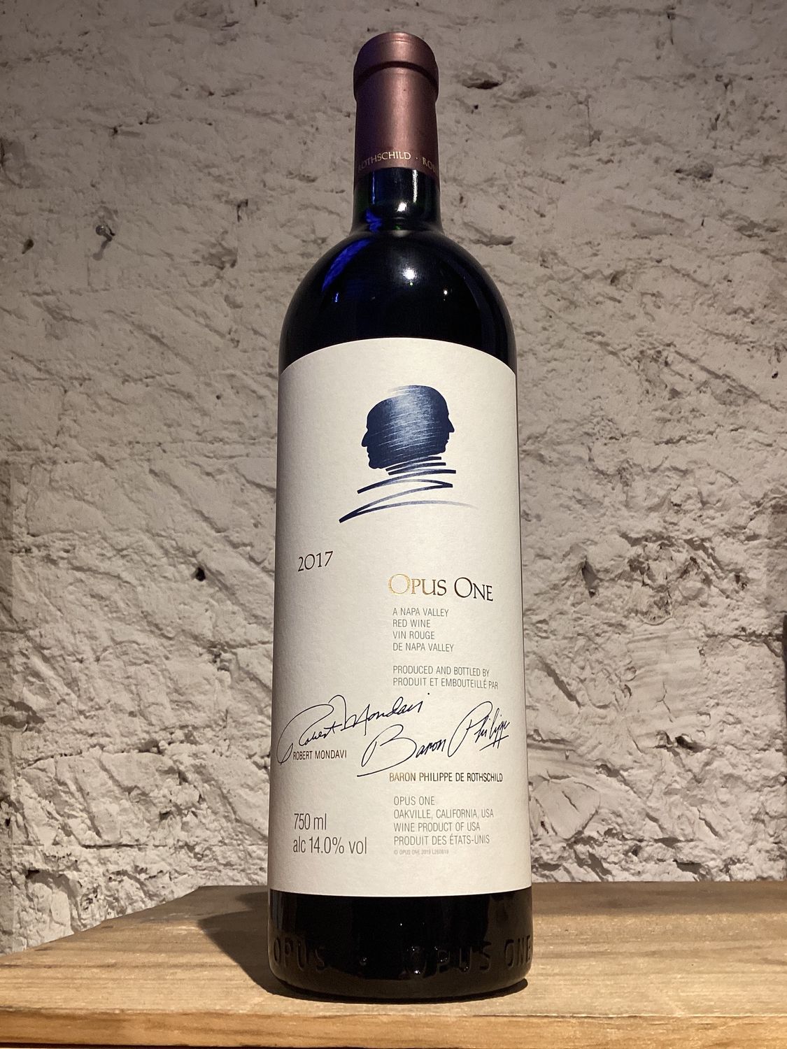 2833 (F1-B5) Opus One Napa Valley Red Wine, Napa Valley, California 2017 (750ml)