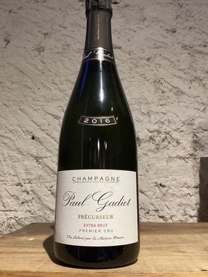 Champagne Ponson & Paul Gadiot Precurseur Premier Cru Extra Brut Millesime Champagne, France 2016 (750ml)