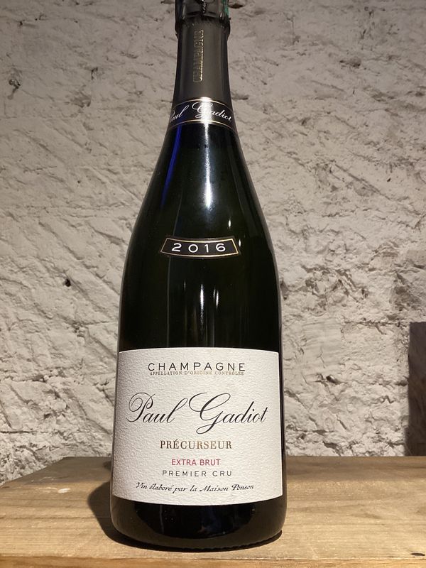 Champagne Ponson & Paul Gadiot Precurseur Premier Cru Extra Brut Millesime Champagne, France 2016 (750ml)