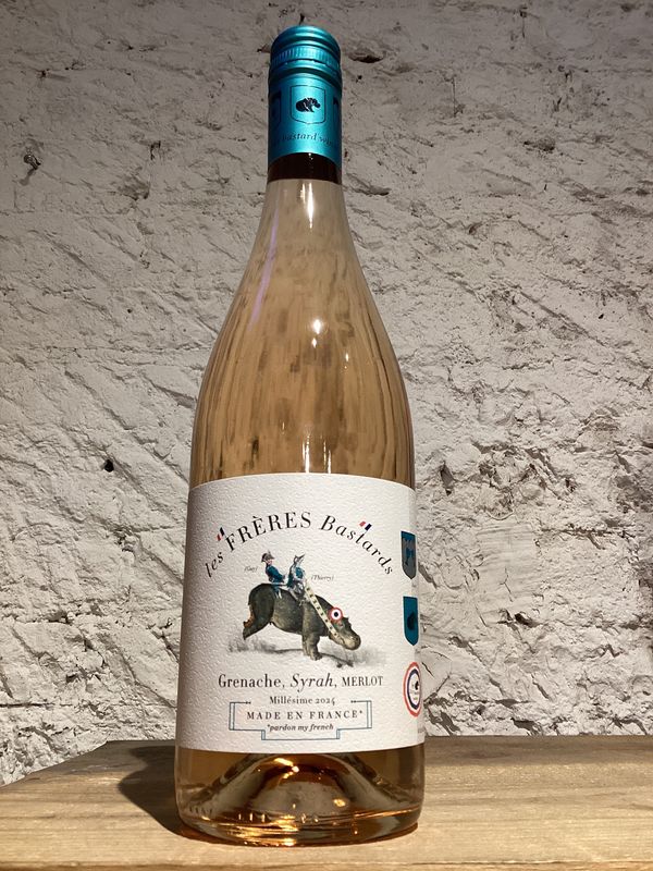 Thierry & Guy 'Les Freres Bastards' Grenache - Syrah - Merlot Rose Vin de France 2024 (750ml)
