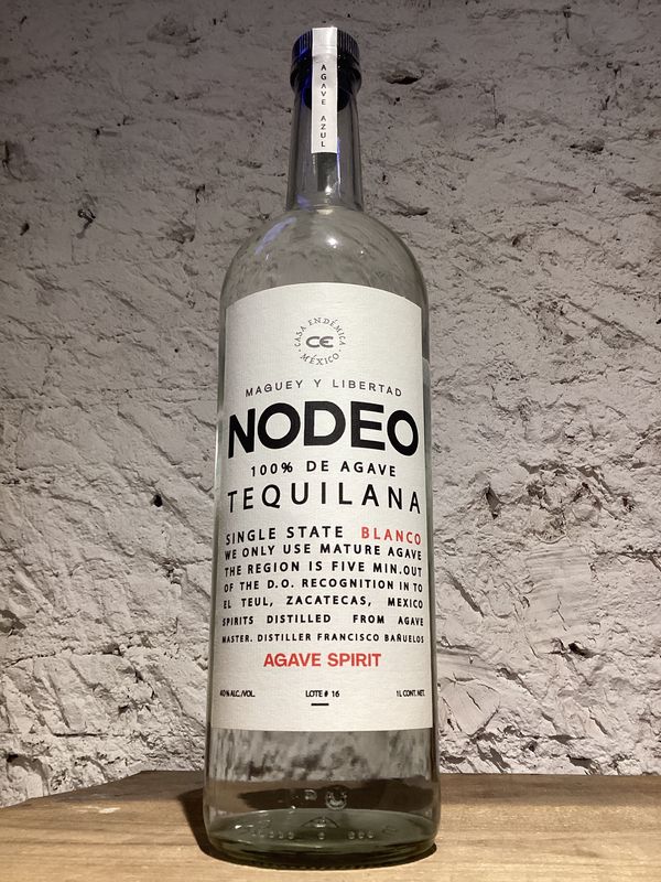Nodeo Tequilana Blanco Agave Spirit, El Teul, Zacatecas Mexico (1L)