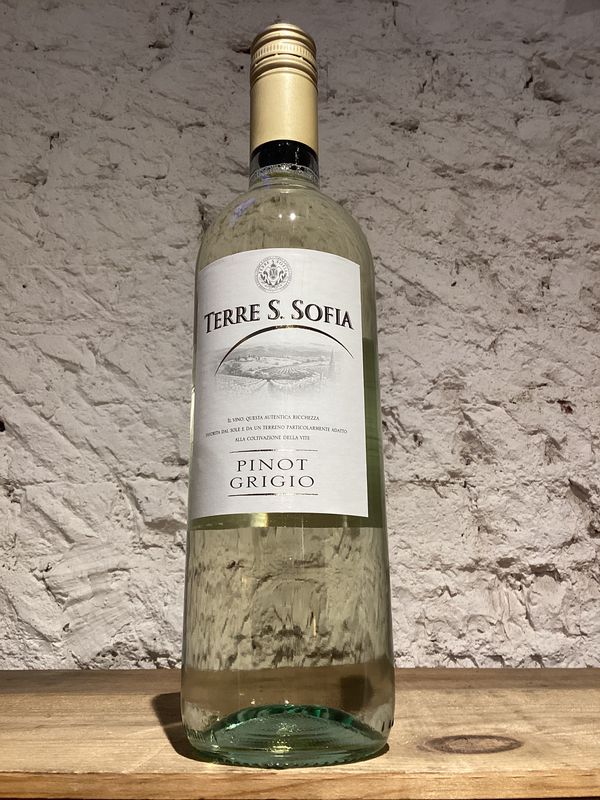 Terre S. Sofia Pinot Grigio, Provincia Di Pavia IGT, Lombardia, Italy 2025 (750ml)